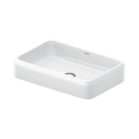 Duravit Qatego Umywalka nablatowa 60x40 cm z biała z powłoką HygieneGlaze 2383602079
