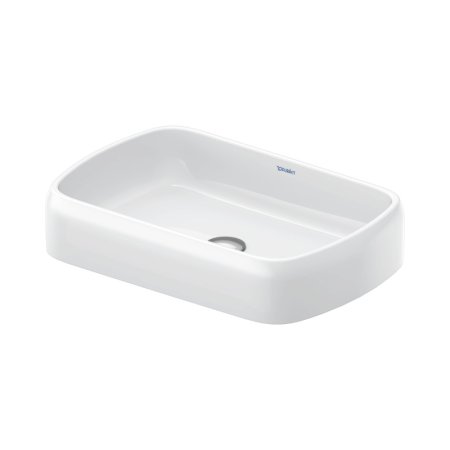 Duravit Qatego Umywalka nablatowa 60x40 cm z biała z powłoką HygieneGlaze 2384602079