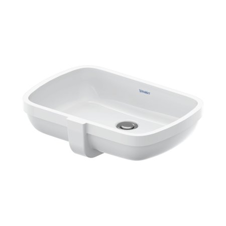 Duravit Qatego Umywalka podblatowa 48x32 cm biała z powłoką HygieneGlaze 0398482028