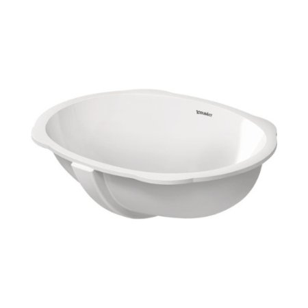 Duravit Santosa Umywalka podblatowa 51x37,5 cm biały Alpin z powłoką WonderGliss 04665100001