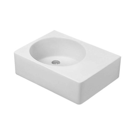 Duravit Scola Umywalka uniwersalna 61,5x46 cm, z przelewem, biała z powłoką WonderGliss 06846000001