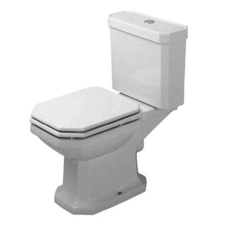 Duravit 1930 Toaleta WC kompaktowa 66,5x35,5 cm odpływ poziomy, biała 0227090000