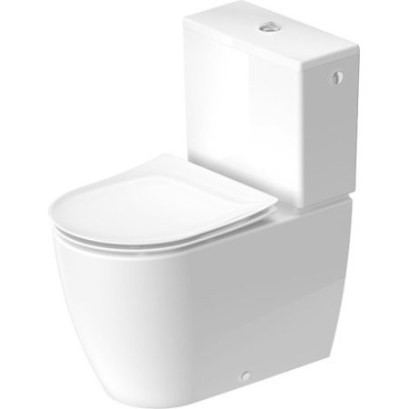 Duravit Soleil by Starck Toaleta WC kompaktowa 65x37 cm Rimless bez kołnierza biała 2011092000