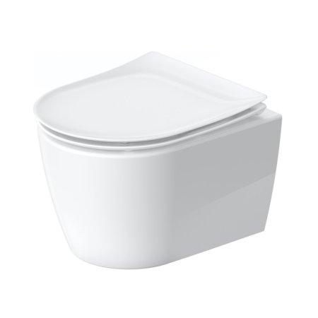 Duravit Soleil by Starck Toaleta WC Rimless bez kołnierza krótka biały Alpin z powłoką WonderGliss 25900900001