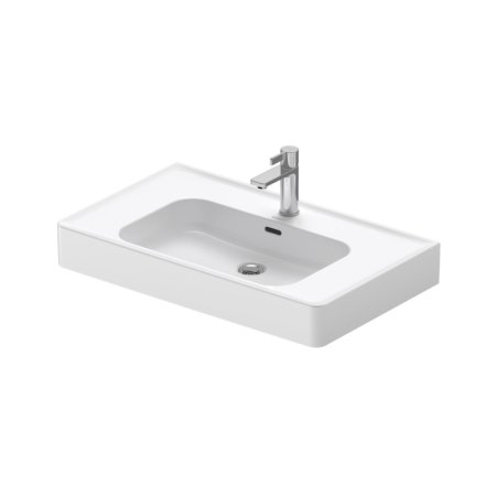Duravit Soleil by Starck Umywalka meblowa 80x48 cm biały Alpin z powłoką WonderGliss 23778000001