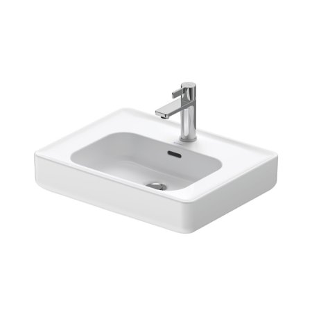 Duravit Soleil by Starck Umywalka nablatowa 56x43,5 cm biały Alpin z powłoką WonderGliss 23785600271