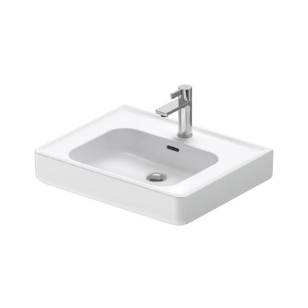 Duravit Soleil by Starck Umywalka wisząca 60x47,5 cm biały Alpin z powłoką WonderGliss 23766000001