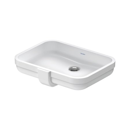 Duravit Soleil by Starck Umywalka podblatowa 52,5x40,5 cm biały Alpin z powłoką WonderGliss 03974900601