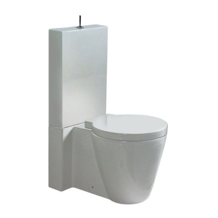 Duravit Starck 1 Miska WC stojąca 41x64 cm, lejowa, biała z powłoką WonderGliss 02330900641