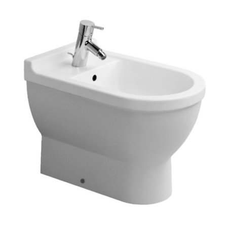 Duravit Starck 3 Bidet stojący 36x56 cm z jednym otworem na baterię biały z powłoką WonderGliss 22301000001