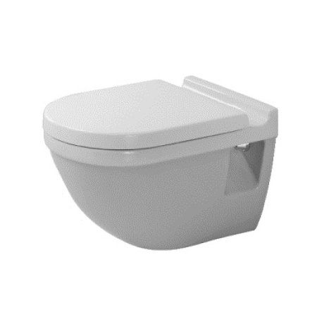 Duravit Starck 3 Miska WC podwieszana 36x54 cm z półką, biała z powłoką WonderGliss 22010900001