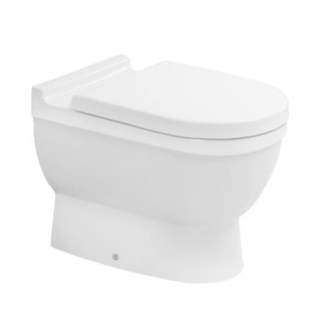 Duravit Starck 3 Miska WC stojąca 36x56 cm lejowa biała z powłoką WonderGliss 01240900001