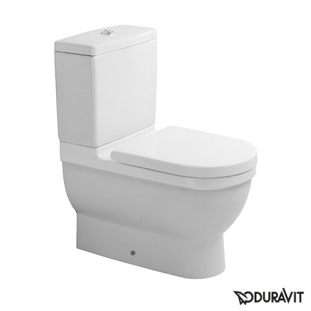 Duravit Starck 3 Miska WC stojąca 36x65,5 cm, lejowa, biała 0128090000