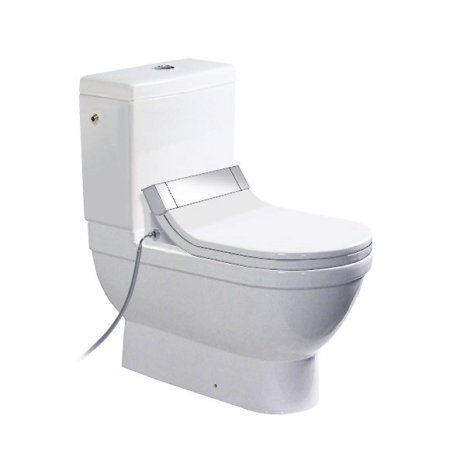 Duravit Starck 3 Miska WC stojąca 37x70,5 cm, lejowa, biała z powłoką WonderGliss 21410900001