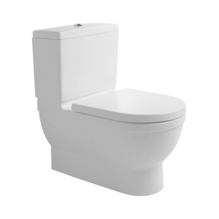 Duravit Starck 3 Miska WC stojąca Big Toilet 42x74 cm lejowa biała z powłoką WonderGliss 21040900001