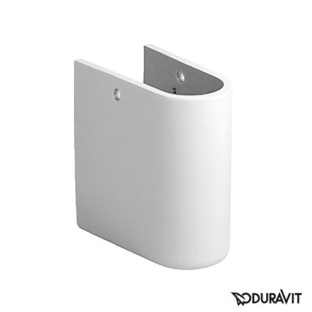Duravit Starck 3 Półpostument 17x28,5 cm, biały z powłoką WonderGliss 08651500001