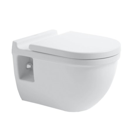 Duravit Starck 3 Toaleta WC podwieszana 54,5x36 cm Comfort HygieneGlaze, biała 2215092000