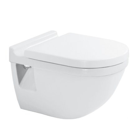 Duravit Starck 3 Toaleta WC podwieszana 54x36 cm HygieneGlaze z półką, biała 2201092000