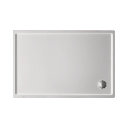 Duravit Starck Slimline Brodzik prostokątny 120x80 cm biały Alpin z powłoką Antislip 720121000000001