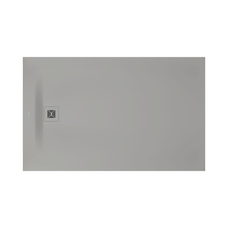 Duravit Sustano Brodzik prostokątny 160x100 cm jasny szary mat 720286630000000