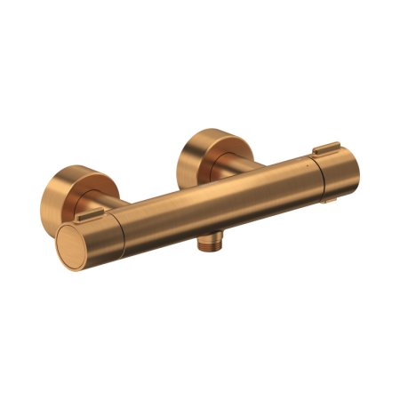 Duravit Universal Bateria prysznicowa termostatyczna natynkowa brąz szczotkowany TH4220000004