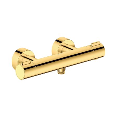 Duravit Universal Bateria prysznicowa termostatyczna natynkowa złoto polerowane TH4220000034