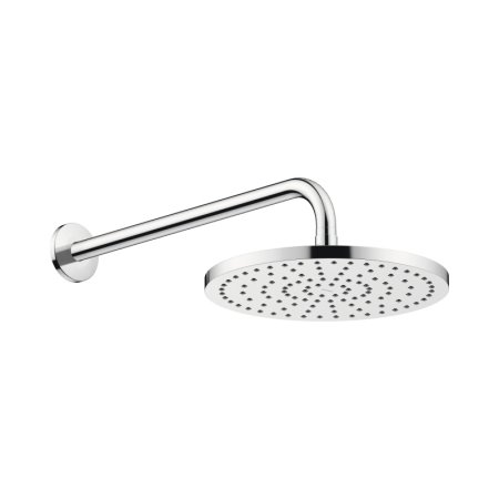 Duravit Universal Deszczownica 25 cm z ramieniem ściennym chrom UV0752001010