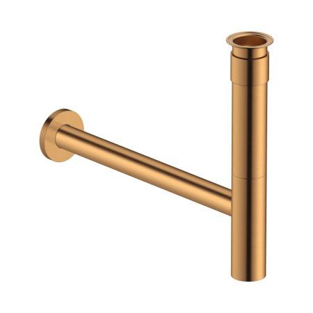 Duravit Universal Syfon umywalkowy ozdobny brąz szczotkowany 0050360400