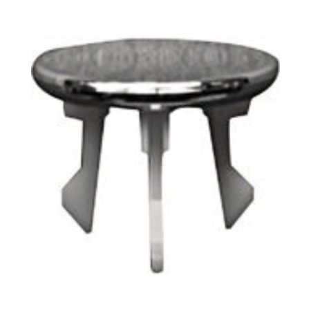 Duravit Universal Zaślepka przelewu chrom 1001070000