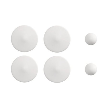 Duravit Universal Zestaw odbojników do deski sedesowej biały 1001460000