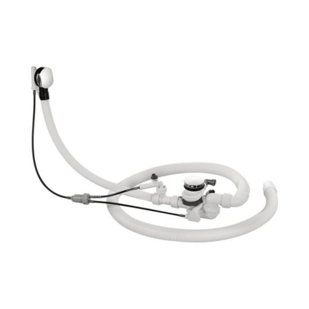 Duravit Universal Syfon wannowy z napełnianiem biały Alpin 791254000001000
