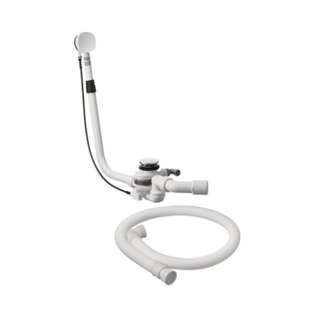 Duravit Universal Syfon wannowy z napełnianiem chrom 791275000001000