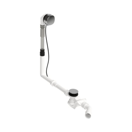 Duravit Universal Syfon wannowy z napełnianiem przez przelew 65 cm chrom 792203000001000