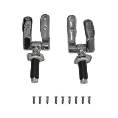 Duravit Universal Mocowania deski WC chrom 0061081000