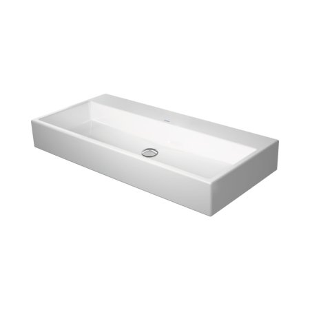 Duravit Vero Air Umywalka meblowa 100x47 cm bez otworu na baterię bez przelewu biały Alpin 2350100070