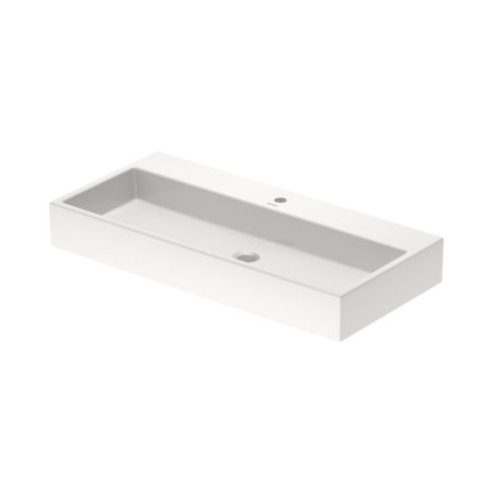 Duravit Vero Air Umywalka meblowa 100x47 cm z otworem na baterię bez przelewu biały Alpin z powłoką WonderGliss 23501000411