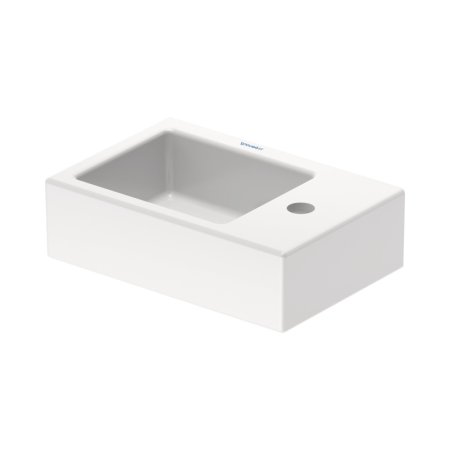 Duravit Vero Air Umywalka meblowa 38x25 cm lewa biały Alpin z powłoką WonderGliss 07243800001
