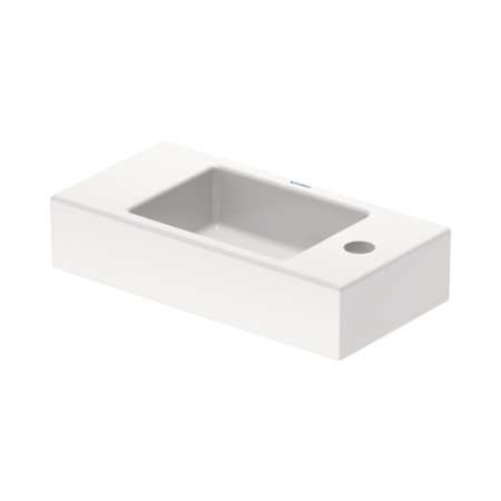 Duravit Vero Air Umywalka meblowa 50x25 cm bateria po prawej stronie biały Alpin 0724500008