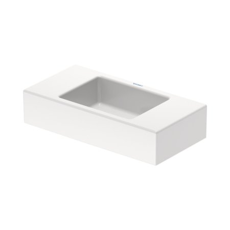 Duravit Vero Air Umywalka meblowa 50x25 cm bez otworu na baterię biały Alpin z powłoką WonderGliss 07245000001
