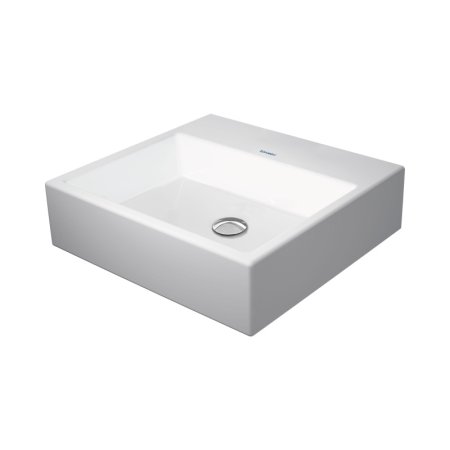 Duravit Vero Air Umywalka nablatowa 50x47 cm bez otworu na baterię bez przelewu biały Alpin 2350500079