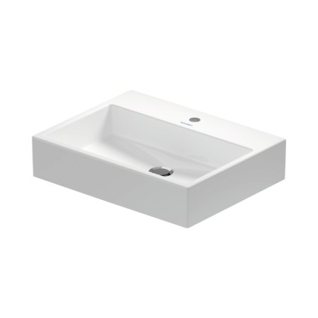Duravit Vero Air Umywalka meblowa 60x47 cm z otworem na baterię bez przelewu biały Alpin z powłoką WonderGliss 23526000411