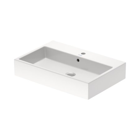 Duravit Vero Air Umywalka meblowa 70x47 cm z otworem na baterię z przelewem szlifowany spód biały Alpin 2350700027
