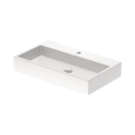 Duravit Vero Air Umywalka meblowa 80x47 cm z otworem na baterię bez przelewu biały Alpin z powłoką WonderGliss 23508000411