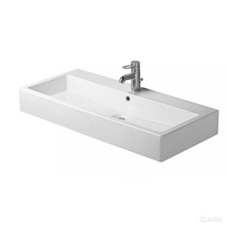 Duravit Vero Umywalka podwieszana 100x47 cm z otworem na baterię, biała 0454100000