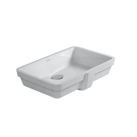 Duravit Vero Umywalka podblatowa 46,5x35 cm z powłoką WonderGliss, biała 03304300001