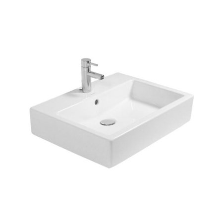 Duravit Vero Umywalka wisząca 50x47 cm z jednym otworem na baterię biała 0454500027