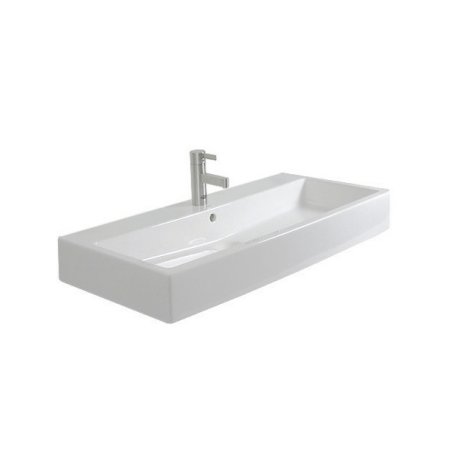 Duravit Vero Umywalka wisząca 80x47 cm z jednym otworem na baterię biała 0454800027