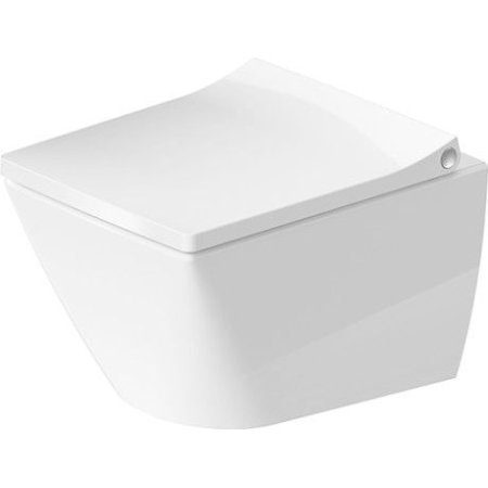 Duravit Viu Toaleta WC podwieszana 36,5x48 cm Rimless bez kołnierza, biała z powłoką HygieneGlaze 2573092000