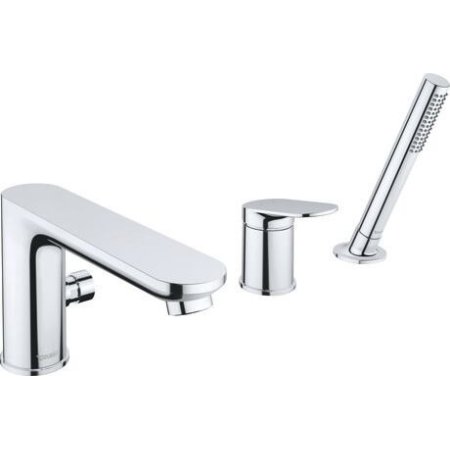 Duravit Wave Bateria nawannowa 3 otworowa chrom WA5260000010  