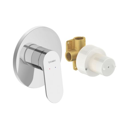 Duravit Wave Bateria prysznicowa podtynkowa chrom WA4210007010